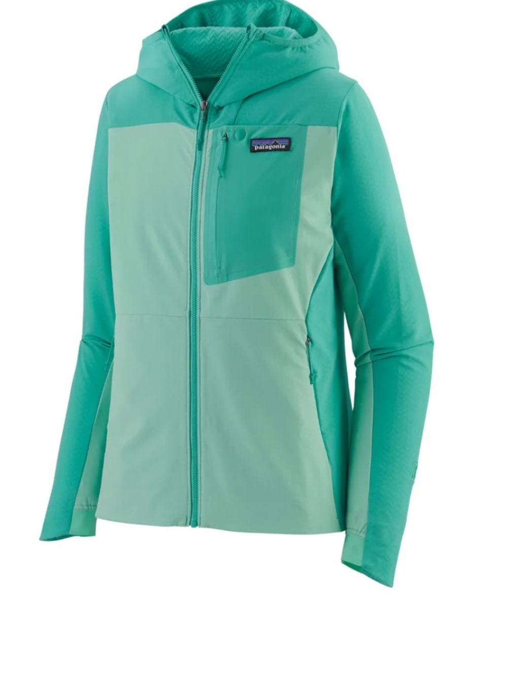 Patagonia Women's Teal Hooded Jacket
